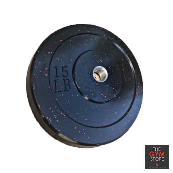 Olympic Bumper Plate (Colorful Dots)